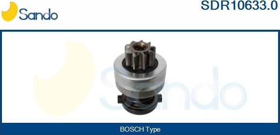 Sando SDR10633.0 - Pinion, başlanğıc furqanavto.az