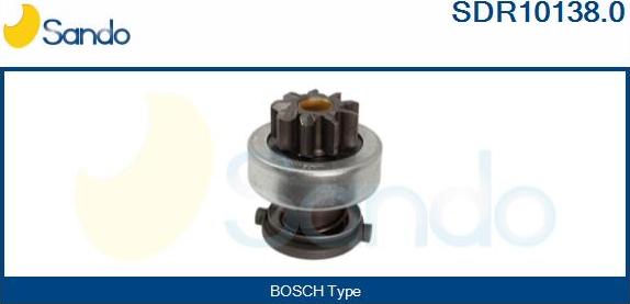 Sando SDR10138.0 - Pinion, başlanğıc furqanavto.az