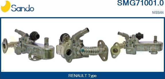 Sando SMG71001.0 - EGR Modulu furqanavto.az