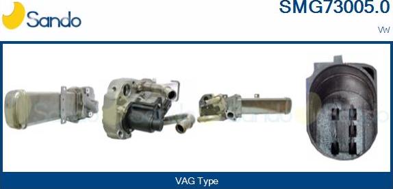 Sando SMG73005.0 - EGR Modulu furqanavto.az