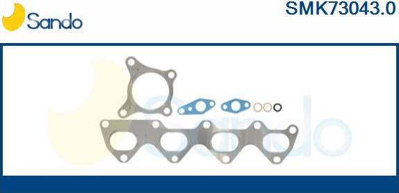 Sando SMK73043.0 - Montaj dəsti, şarj cihazı furqanavto.az