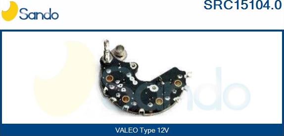 Sando SRC15104.0 - Düzləşdirici, alternator furqanavto.az