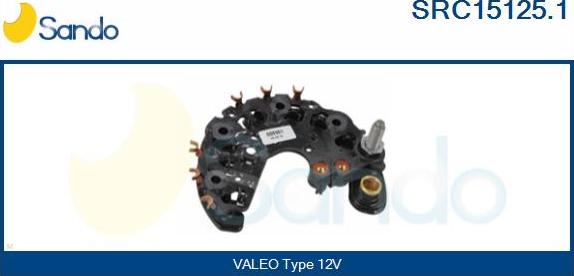Sando SRC15125.1 - Düzləşdirici, alternator furqanavto.az