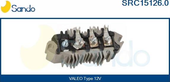 Sando SRC15126.0 - Düzləşdirici, alternator furqanavto.az