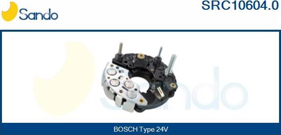 Sando SRC10604.0 - Düzləşdirici, alternator furqanavto.az