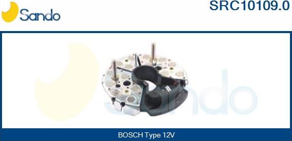 Sando SRC10109.0 - Düzləşdirici, alternator furqanavto.az