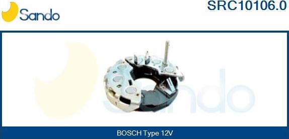 Sando SRC10106.0 - Düzləşdirici, alternator furqanavto.az