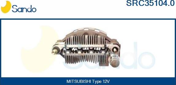 Sando SRC35104.0 - Düzləşdirici, alternator furqanavto.az