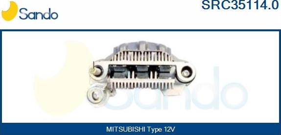 Sando SRC35114.0 - Düzləşdirici, alternator furqanavto.az