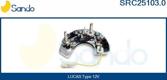 Sando SRC25103.0 - Düzləşdirici, alternator furqanavto.az