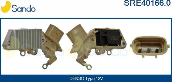 Sando SRE40166.0 - Gərginlik tənzimləyicisi, alternator furqanavto.az