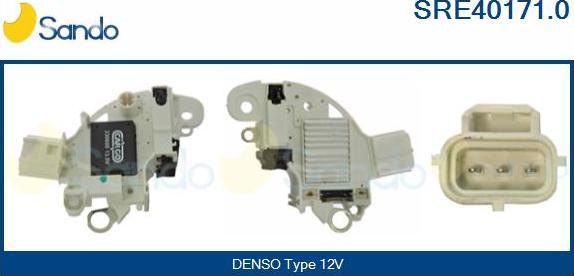 Sando SRE40171.0 - Gərginlik tənzimləyicisi, alternator furqanavto.az