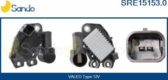 Sando SRE15153.0 - Gərginlik tənzimləyicisi, alternator furqanavto.az