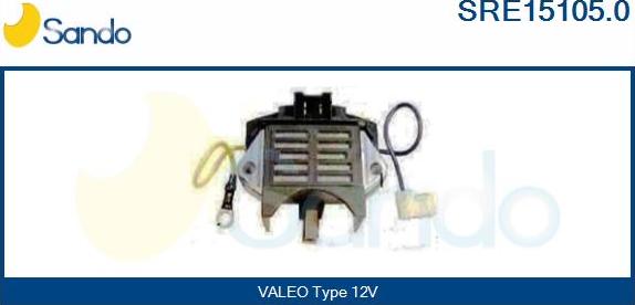 Sando SRE15105.0 - Gərginlik tənzimləyicisi, alternator furqanavto.az
