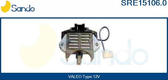Sando SRE15106.0 - Gərginlik tənzimləyicisi, alternator furqanavto.az