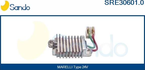 Sando SRE30601.0 - Gərginlik tənzimləyicisi, alternator furqanavto.az