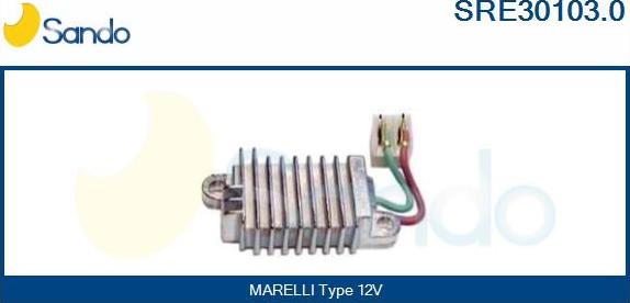 Sando SRE30103.0 - Gərginlik tənzimləyicisi, alternator furqanavto.az