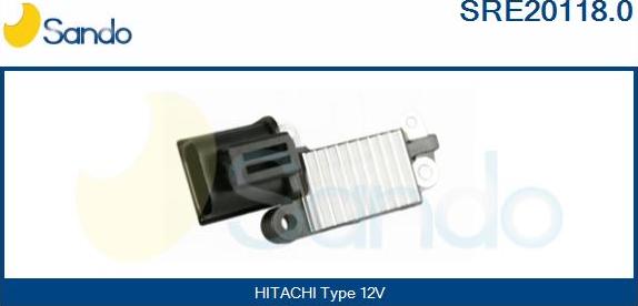 Sando SRE20118.0 - Gərginlik tənzimləyicisi, alternator furqanavto.az