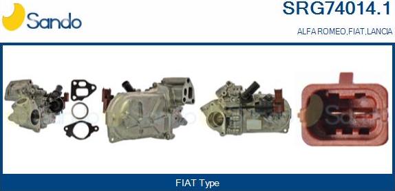 Sando SRG74014.1 - Soyuducu, işlənmiş qazın resirkulyasiyası furqanavto.az