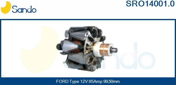 Sando SRO14001.0 - Rotor, alternator furqanavto.az