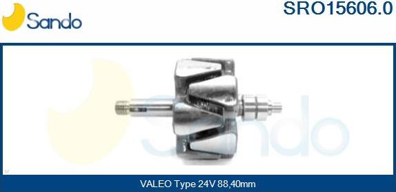 Sando SRO15606.0 - Rotor, alternator furqanavto.az