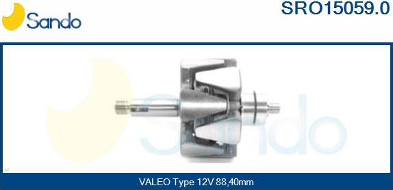 Sando SRO15059.0 - Rotor, alternator furqanavto.az