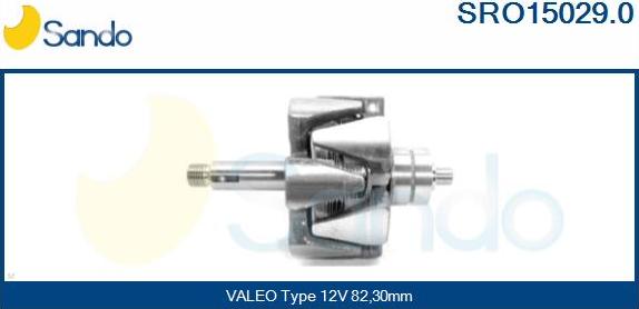 Sando SRO15029.0 - Rotor, alternator furqanavto.az