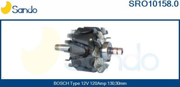 Sando SRO10158.0 - Rotor, alternator furqanavto.az