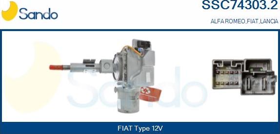 Sando SSC74303.2 - Sükan sütunu furqanavto.az