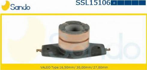 Sando SSL15106.0 - Sürüşmə halqası, alternator furqanavto.az
