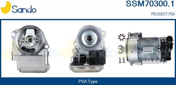 Sando SSM70300.1 - Elektrik mühərriki, sükan çarxı furqanavto.az