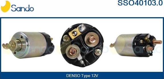 Sando SSO40103.0 - Solenoid açarı, başlanğıc furqanavto.az