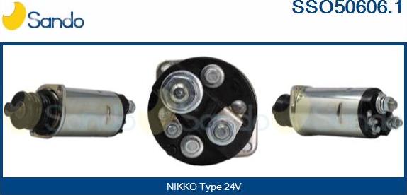 Sando SSO50606.1 - Solenoid açarı, başlanğıc furqanavto.az