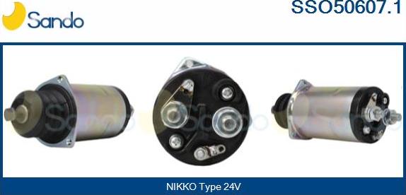 Sando SSO50607.1 - Solenoid açarı, başlanğıc furqanavto.az