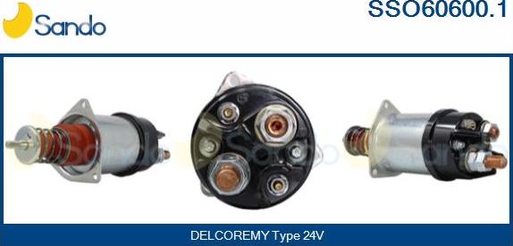 Sando SSO60600.1 - Solenoid açarı, başlanğıc furqanavto.az