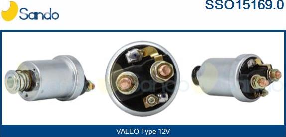 Sando SSO15169.0 - Solenoid açarı, başlanğıc furqanavto.az