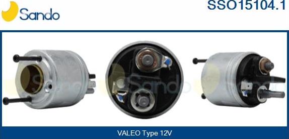 Sando SSO15104.1 - Solenoid açarı, başlanğıc furqanavto.az