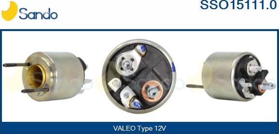 Sando SSO15111.0 - Solenoid açarı, başlanğıc furqanavto.az