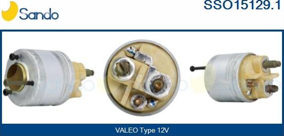 Sando SSO15129.1 - Solenoid açarı, başlanğıc furqanavto.az