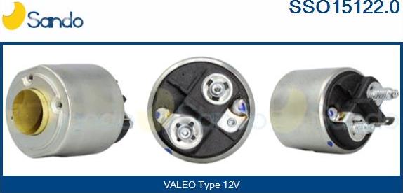 Sando SSO15122.0 - Solenoid açarı, başlanğıc furqanavto.az