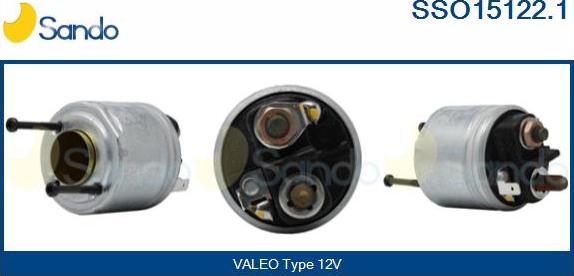 Sando SSO15122.1 - Solenoid açarı, başlanğıc furqanavto.az