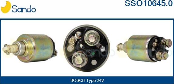 Sando SSO10645.0 - Solenoid açarı, başlanğıc furqanavto.az