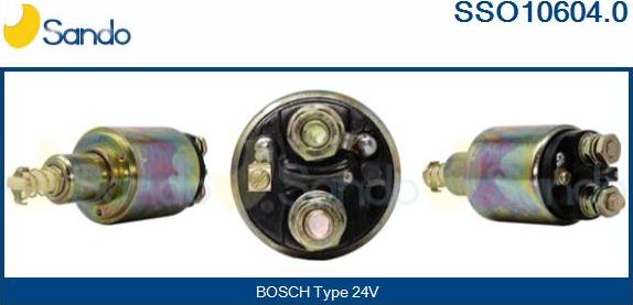 Sando SSO10604.0 - Solenoid açarı, başlanğıc furqanavto.az