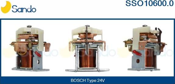 Sando SSO10600.0 - Solenoid açarı, başlanğıc furqanavto.az