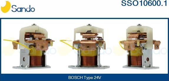 Sando SSO10600.1 - Solenoid açarı, başlanğıc furqanavto.az