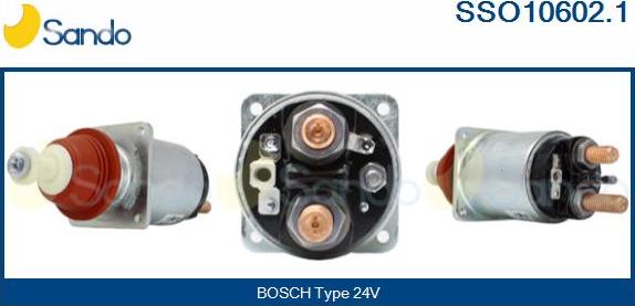 Sando SSO10602.1 - Solenoid açarı, başlanğıc furqanavto.az