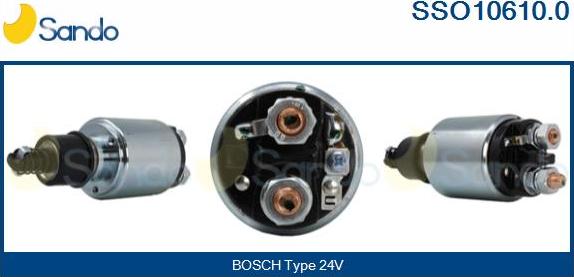 Sando SSO10610.0 - Solenoid açarı, başlanğıc furqanavto.az