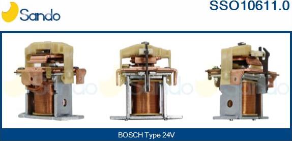 Sando SSO10611.0 - Solenoid açarı, başlanğıc furqanavto.az