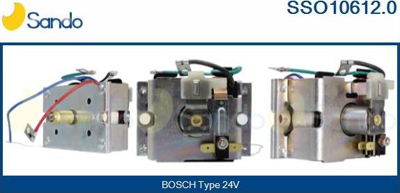 Sando SSO10612.0 - Solenoid açarı, başlanğıc furqanavto.az