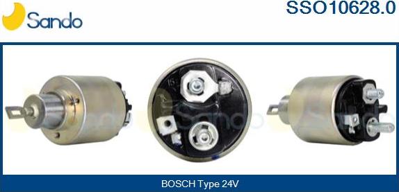 Sando SSO10628.0 - Solenoid açarı, başlanğıc furqanavto.az